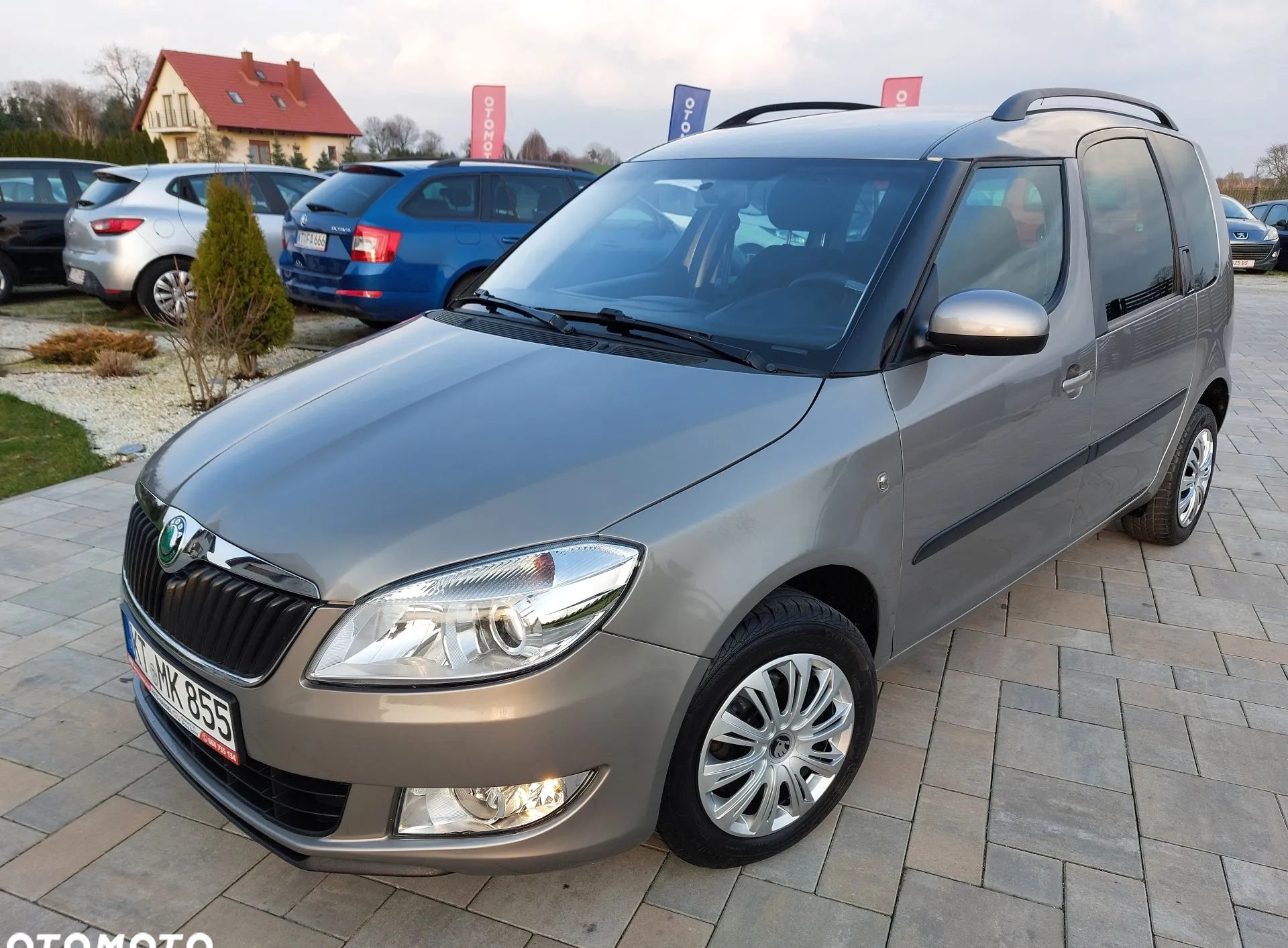 Skoda Roomster cena 19999 przebieg: 119000, rok produkcji 2012 z Maków Mazowiecki małe 781